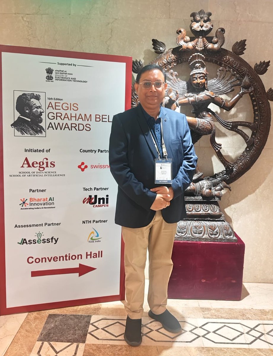 rinoorajesh's tweet photo. The real story at #AGBA2026 wasn’t just the awards. It was the convergence of:
- Enterprise AI deployments
- National talent pipeline
- Policy alignment
- Deep-tech innovation
This is how countries build AI leadership. Attended as a VIP Guest New Delhi.
#IndiaTech #Innovation https://t.co/jmHF2VDGqt
