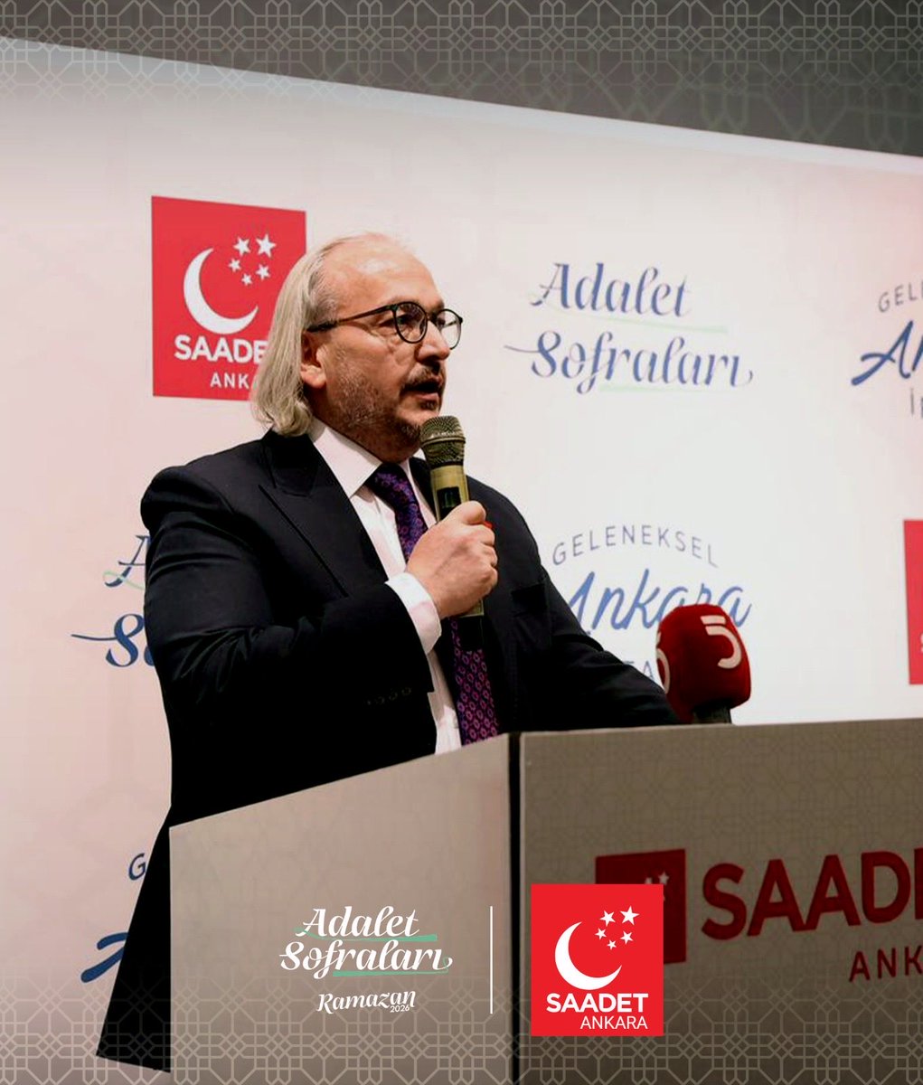 📌Geleneksel Ankara İftarı

Adalet Sofrası İftar Programımızda İl Başkanımız Av. Ahmet Yazıcı açılış konuşmalarını gerçekleştirdi.

📍Altındağ | Ramazan 2026

#adaletsofraları
#GelenekselAnkaraİftarı