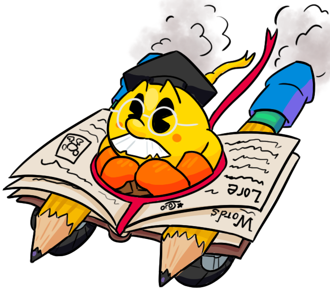 and then professor pac-man got invited and he pulled up in this #pacman