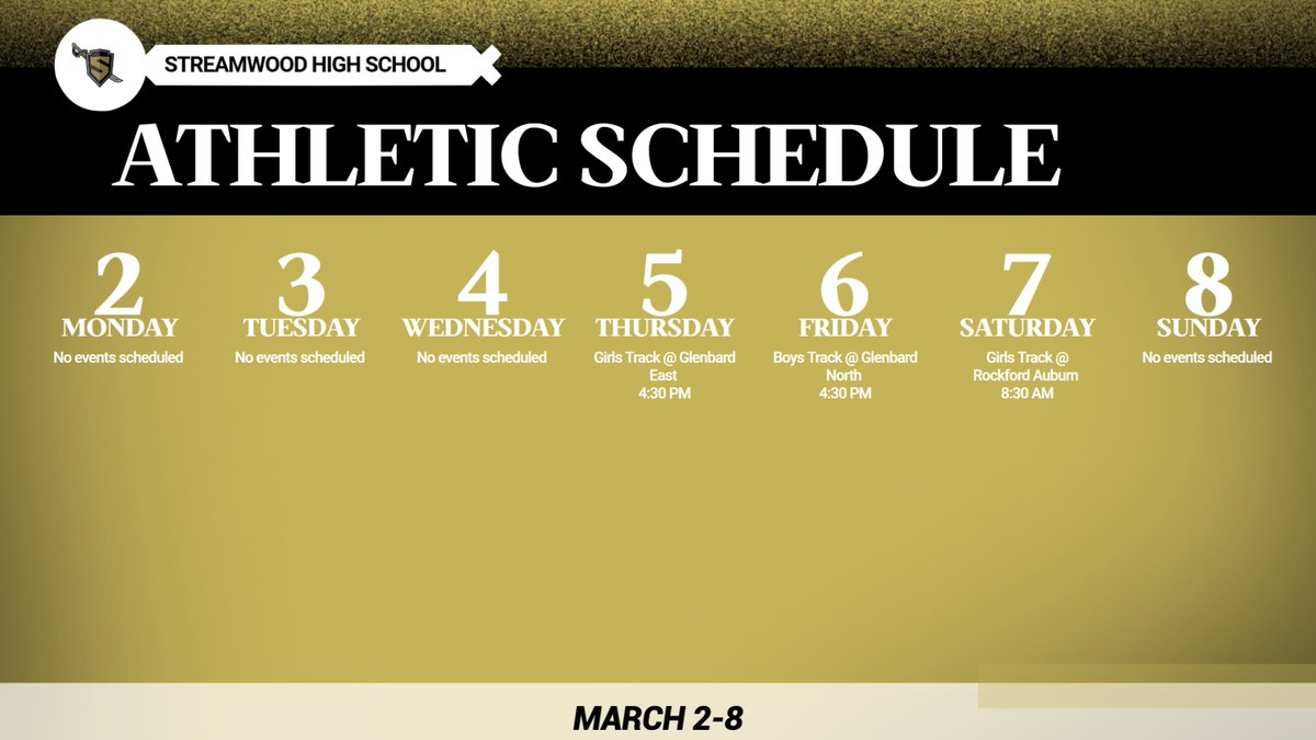 Streamwood Athletics tweet media