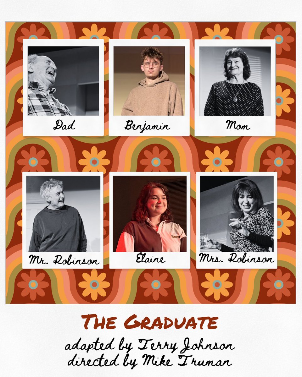 peternquinn's tweet photo. rehearsals are well underway for #TheGraduate stage play at Seaford Little Theatre, Seaford, Sussex - first night is Friday 6th March - its going to be a fab night out ! ( I'm Mr Robinson :)
https://t.co/0v4EwZbk7y https://t.co/9etS5vQusu