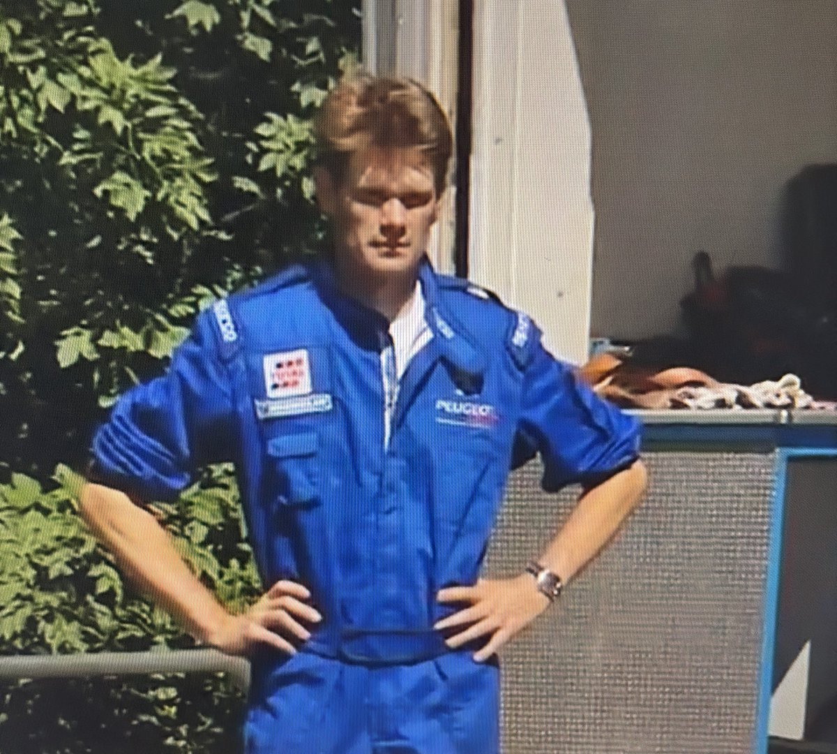 WRCENFURECIDO's tweet photo. Interrumpo tu scroll para mostrarte a Marcus Gronholm haciendo test con un mono de mecánico.

Que tengas un feliz domingo https://t.co/RbMM0hNiZa