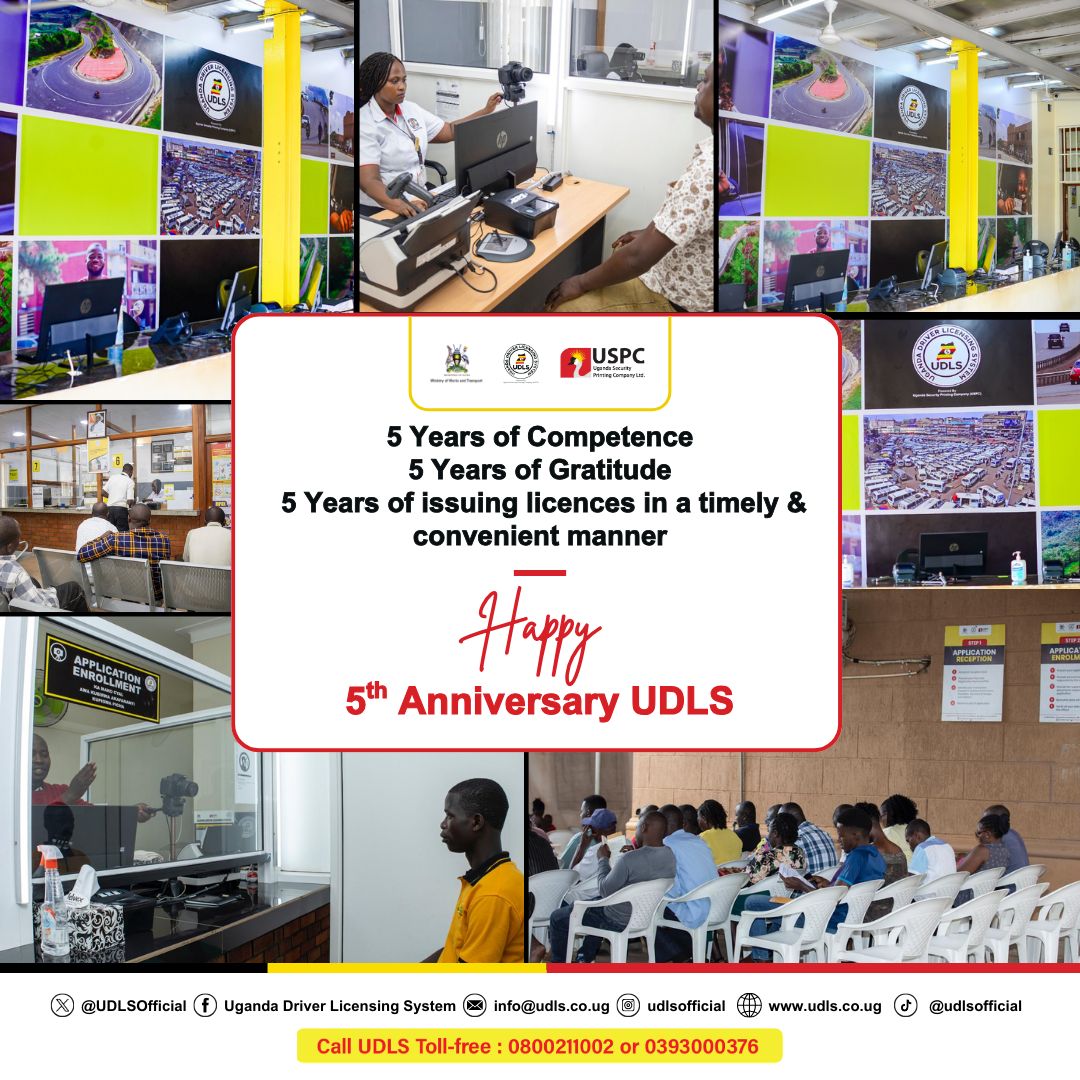 UDLSOfficial's tweet photo. 5 years of existence.
We are grateful for all the years of service and growth.

#UDLSTurns5
#DriveSafelyWithUDLS https://t.co/AAsHceOO91