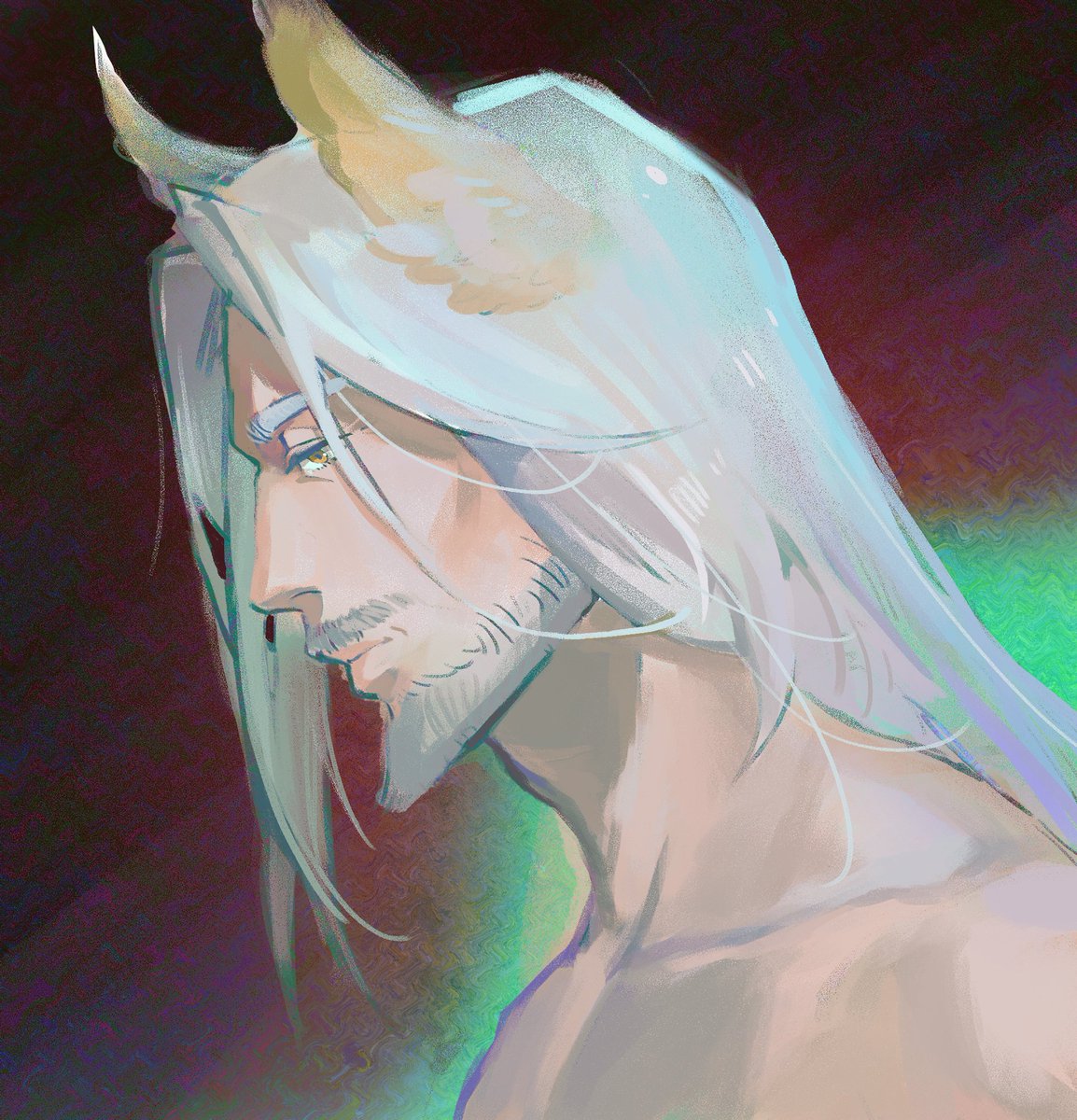 #Arknights 
Hellagur colour sketch