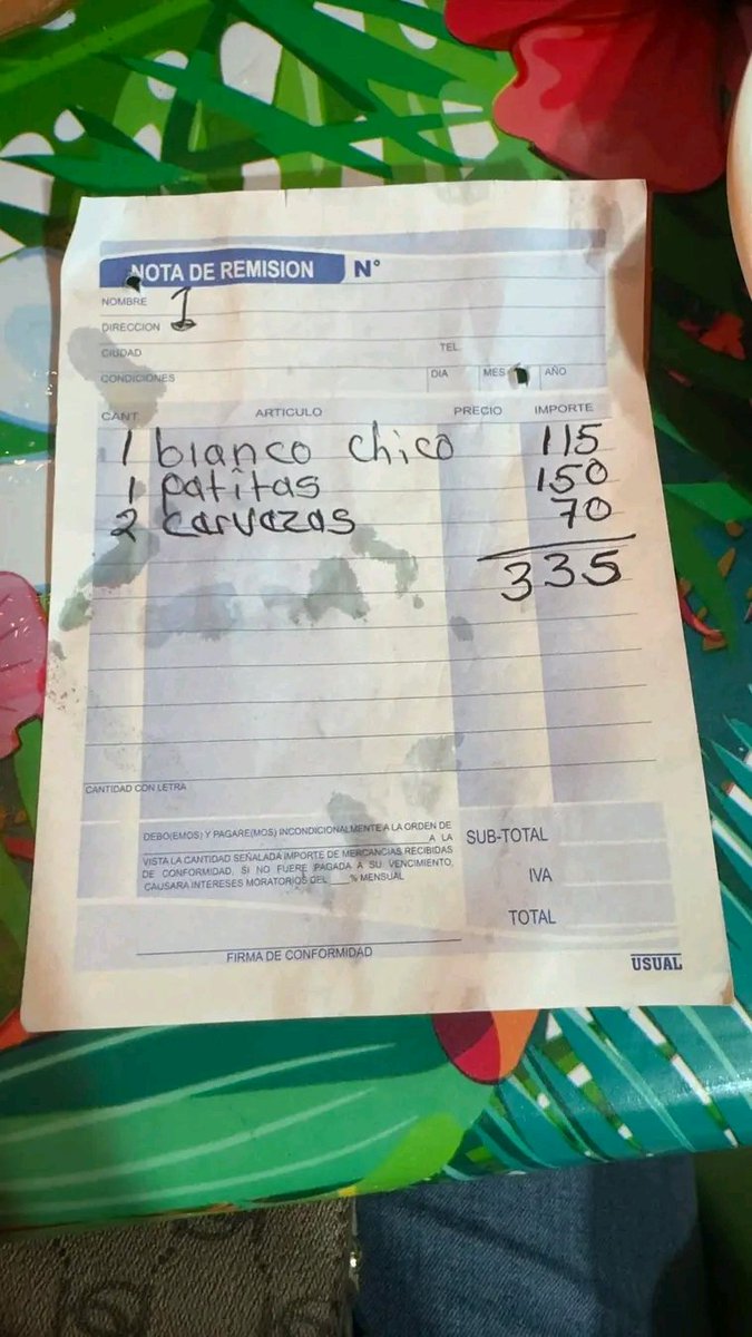 Me salieron caras las bebidas, padrinos...