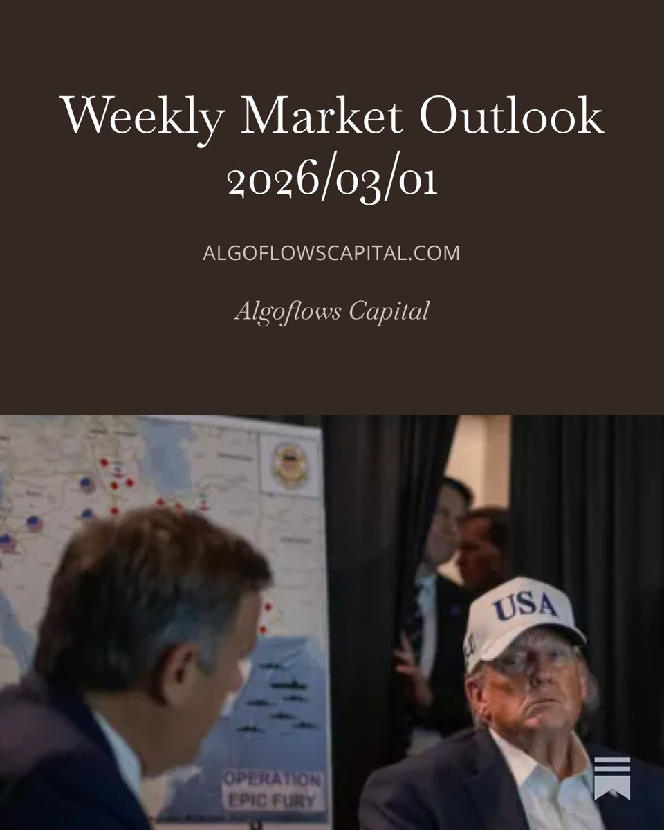 algoflows's tweet photo. Weekly Market Outlook out below https://t.co/z3Oe4osAnv