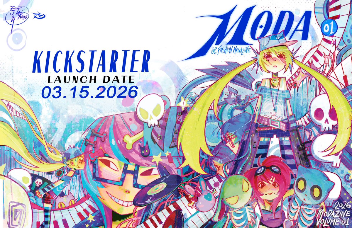 MODA: OC fashion zine tweet media