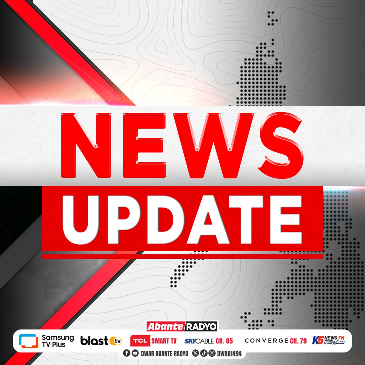 NEWS UPDATE: Nasawi ang dating Pangulo ng Iran na si Mahmoud Ahmadinejad kasama ang ilang bodyguard nito matapos tamaan ng airstrike ang kanyang tirahan sa distrito ng Narmak sa Tehran sa gitna ng mga pag-atake ng Estados Unidos at Israel, ayon sa ulat ng Iranian media.