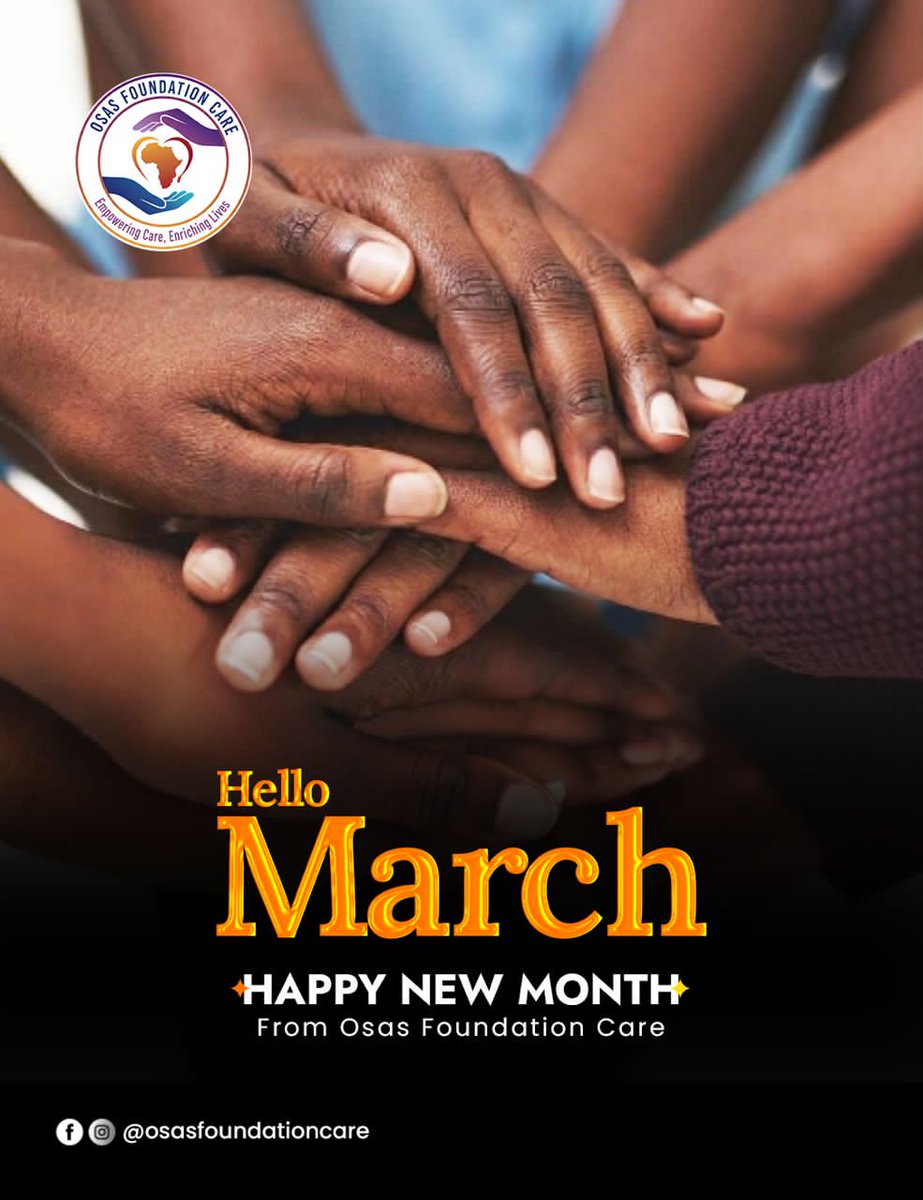 Osasfoundation's tweet photo. Happy new month to all lovers, well wishers, sponsors, partners and donors 🙏❤️
We wish you a prosperous month full of blessings and grace 

#newmonth #march #Israel #happynewmonth #Iran #osasfoundationcare #donate #humanity #newmonthblessings https://t.co/QUhwLDqC2D