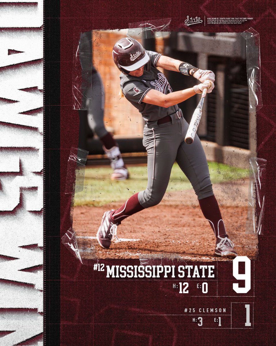 Mississippi State Softball tweet media