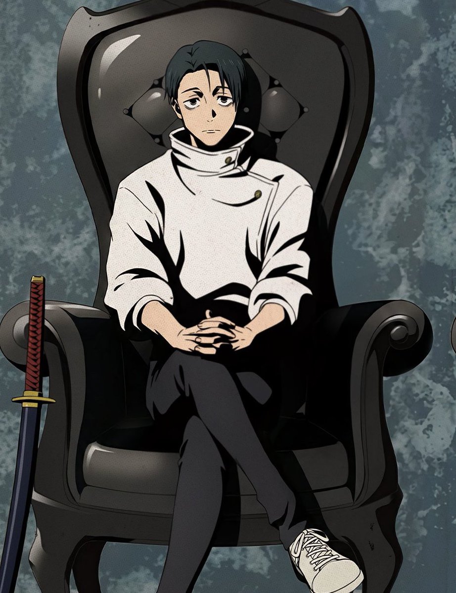 YUTA SITTING LIKE HIS MAMA