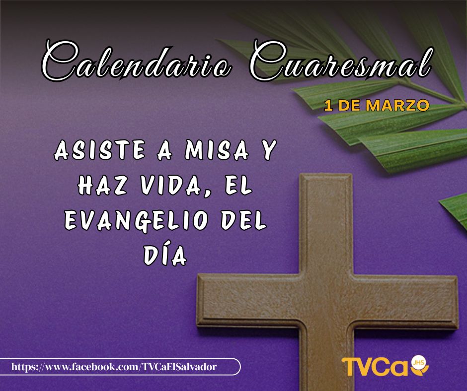 TVCA_ElSalvador's tweet photo. #Comparte l el propósitos de #Cuaresma de #Hoy .
Lee tu Biblia en un lugar nuevo, para tener una nueva perspectiva. #TVCaSomosTodos #TVCa #LaSeñalqueteTransforma https://t.co/TccUjCqjcv