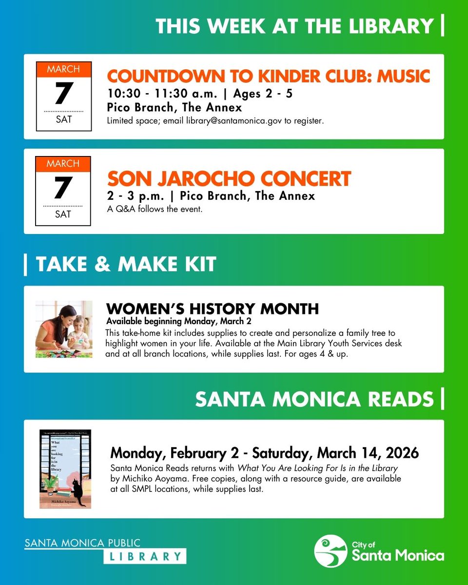 Santa Monica Public Library tweet media