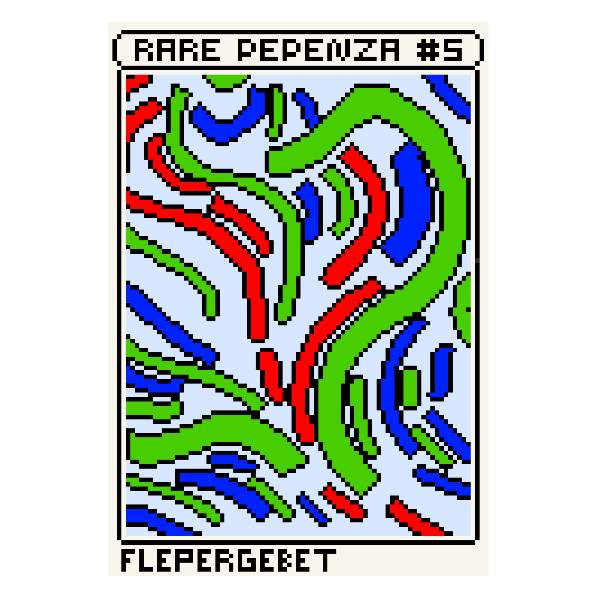 PIXELATED ART CLASSICS

Iconic masterpiece reimagined as low-fi pixel art
Do you recognize the original ?

Stamp • 74945
Artist • Flepergebet
Editions • 1/1
File • PNG

Check it out
stampchain.io/stamp/74945