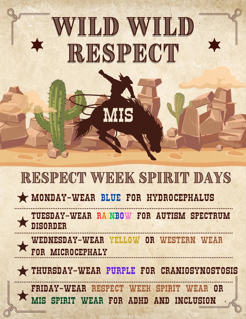 🤠 Mokena Intermediate and Mokena Junior High are ready for Respect Week this upcoming week!  Students can participate in their school's spirit days, activities, and fundraisers as a way to promote and celebrate inclusion, acceptance, and respect for all abilities!  🤠
