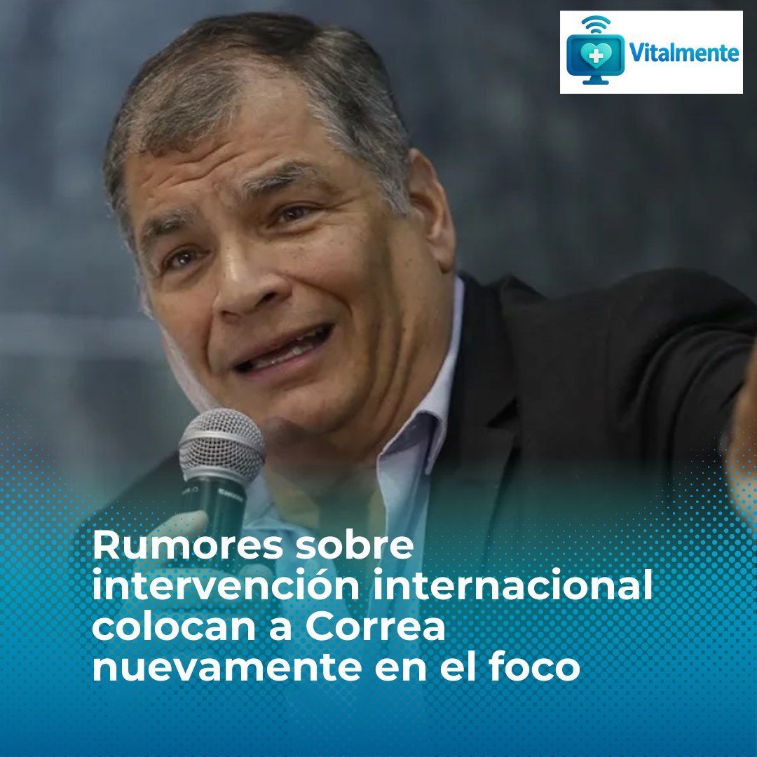 VitalmenteEC's tweet photo. Las especulaciones sobre posibles movimientos fuera del país reactivan el debate sobre la influencia del correísmo en la coyuntura actual. El expresidente vuelve al centro de la conversación pública en un momento donde cada señal externa se interpreta como estrategia. https://t.co/SdEpoesaQQ