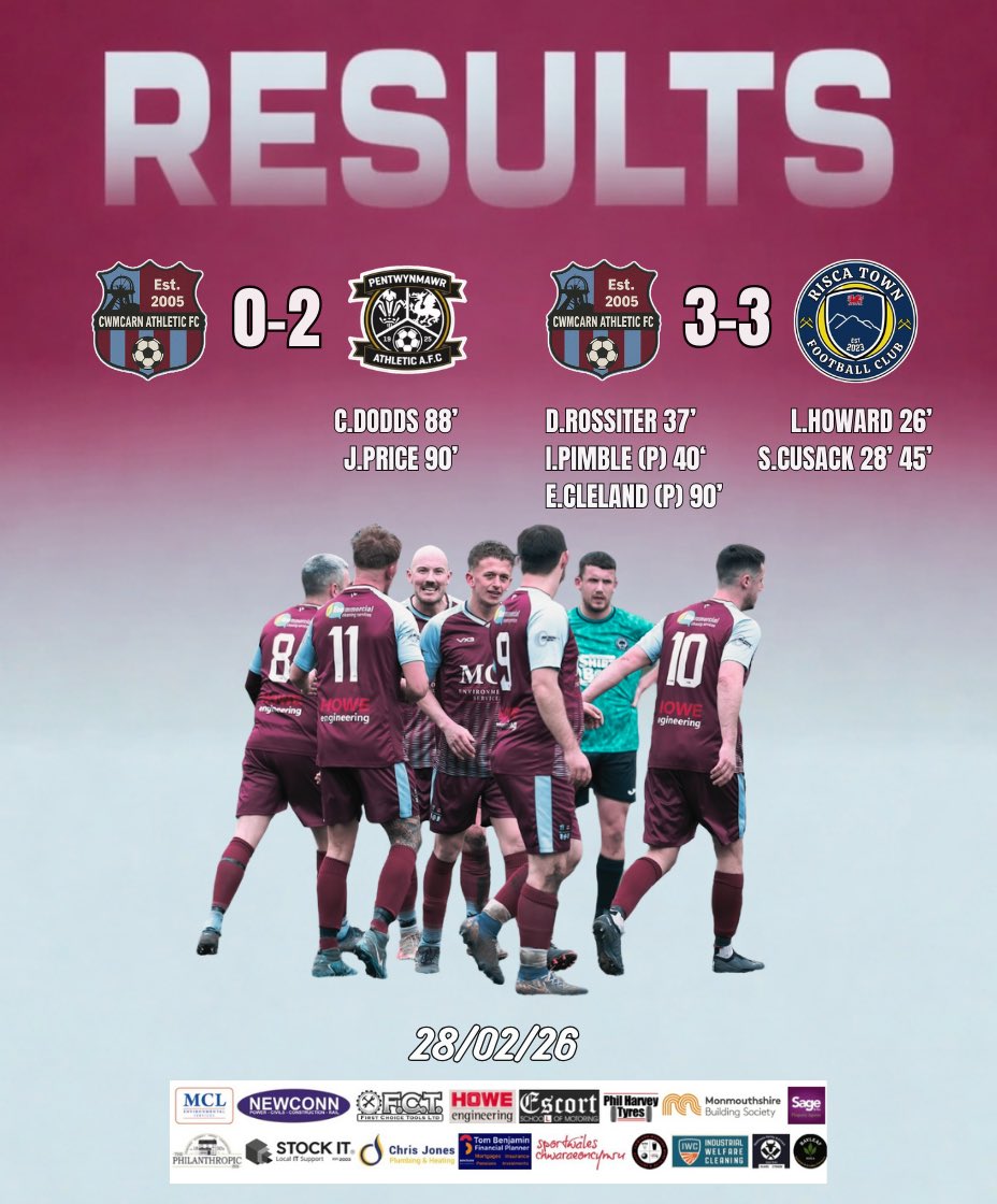 Cwmcarn Athletic FC tweet media