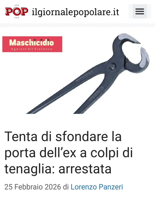 maschicidio's tweet photo. LA BADANTE ASSASSINA N.° 8950
Maria muore dopo un mese di agonia in ospedale, badante accusata di omicidio: “È caduta dal letto”

#violenzafemminile #assassina #omicidio #femminismotossico #badanteassassina #violenzaanziani #donneviolente 

https://t.co/Qfo562MzhW https://t.co/GNFYrulLbq