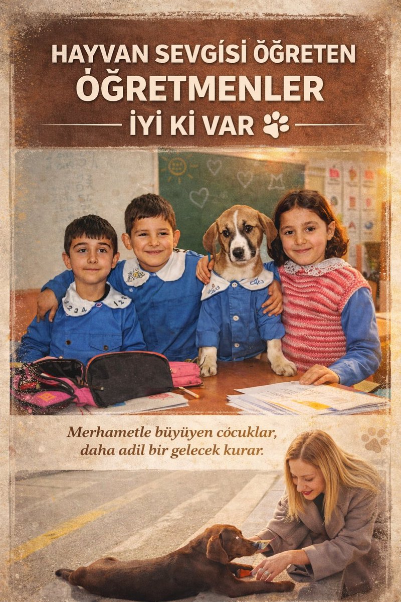 Fındık’ı hatırlarsınız…

Bir dönem Millî Eğitim Bakanlığı’nın projesiyle bir okulda çocuklarla aynı sırayı paylaşmış, küçücük bedeniyle koca bir okula merhameti öğretmişti. O gün kimse “tehdit” demedi. Çocuklar korkuyu değil sevgiyi öğrendi.

Bugün İzmir’de Burcu Öğretmen aynı