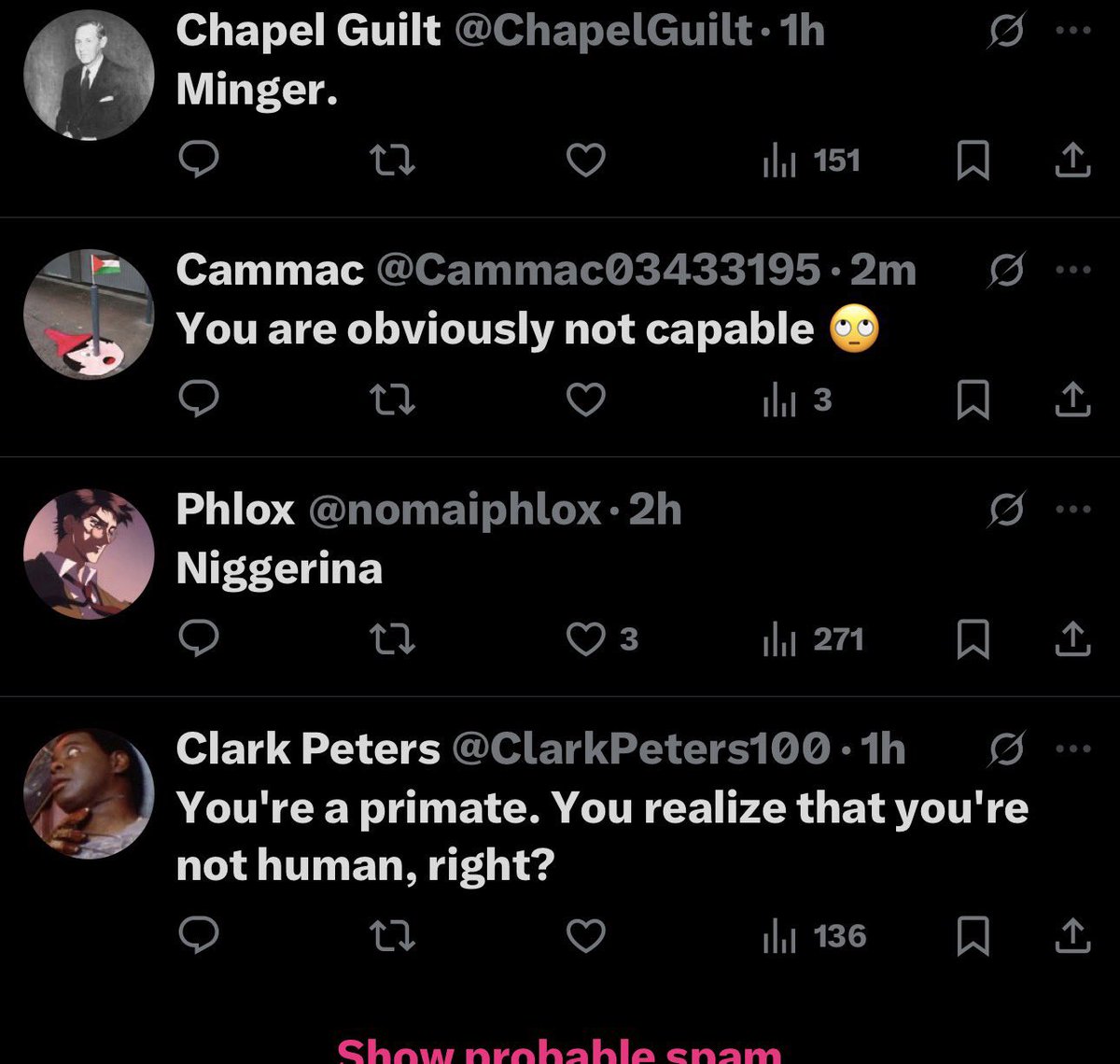 Jamessmith20201's tweet photo. @JsCOOPER_94 @ReasonableMessi @suzette0144 @thelowerpaddock @orwellianwoke @olesoul57_2 Your the idiots that doesn’t even realize that a disabled man was exploited for his disability and became a gateway for racists to start saying slurs to black people. But it doesn’t fucking matter to you because a disabled white man got his laurels. https://t.co/uoU51LwFmk