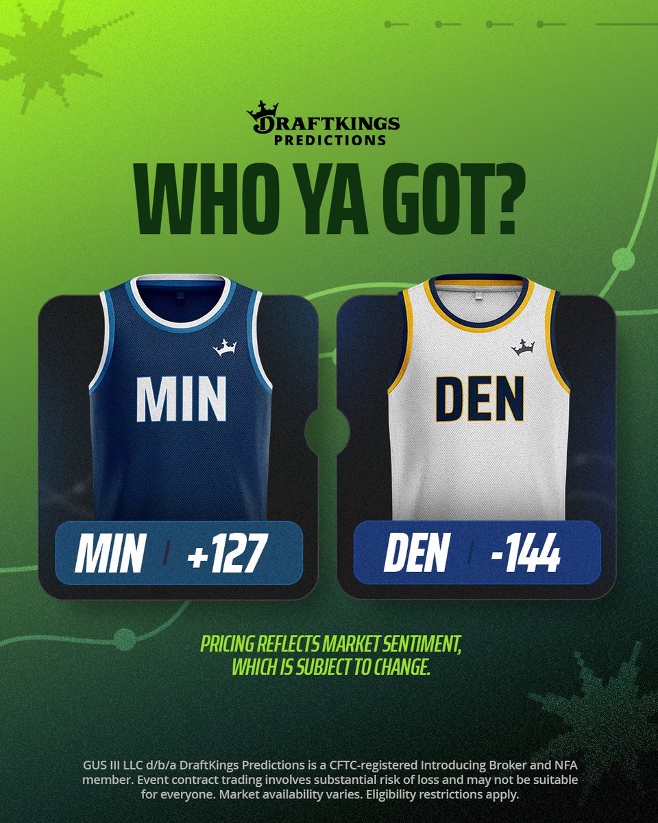 Minnesota vs. Denver - who ya got?!