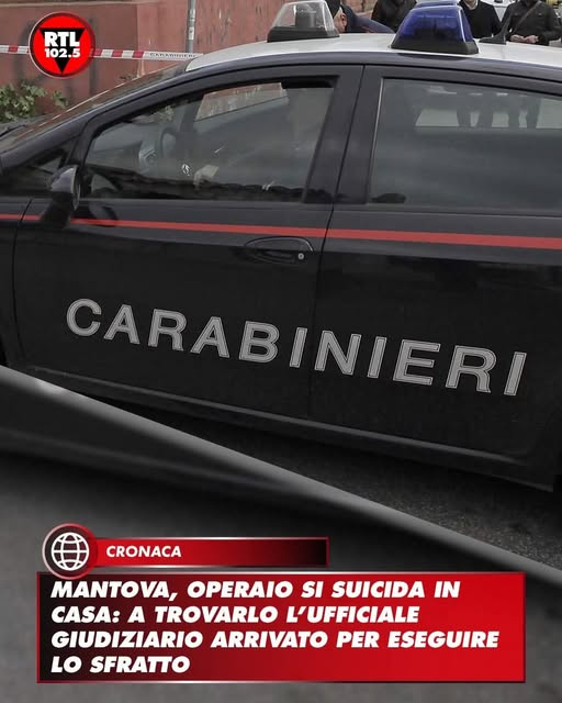 maschicidio's tweet photo. UNO DEI TRECENTO PADRI ALL'ANNO.
📷 Si è impiccato prima di ricevere l'ordinanza di sfratto dall'ufficiale giudiziario: è successo questa mattina a Casalmoro, nel Mantovano. La persona deceduta era un operaio, separato e padre di due figlie che viveva da solo nell'appartamento. https://t.co/1Bv9A8uE8d