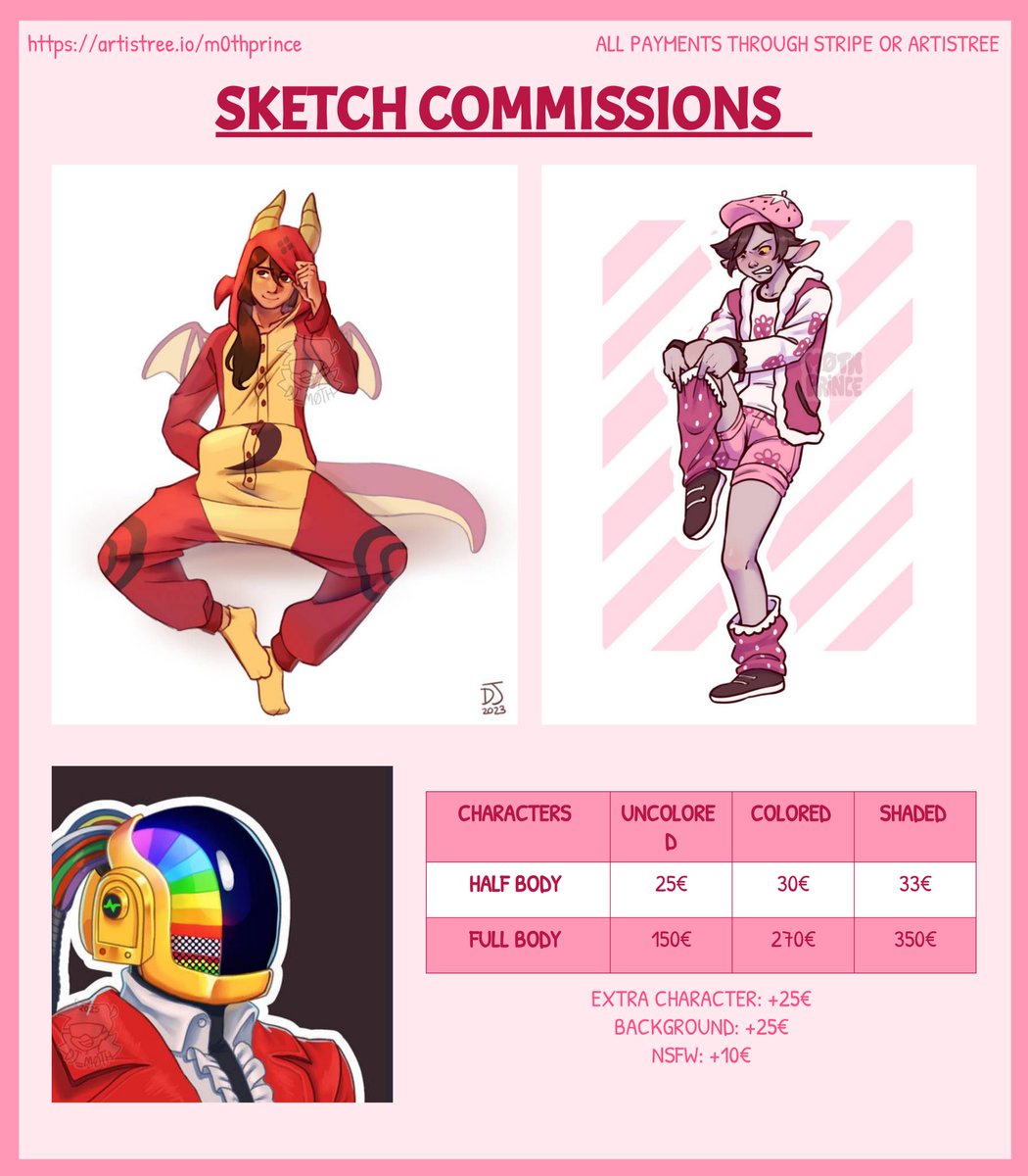 🐛 M0TH 🐛 COMMS OPEN 4/5 tweet media