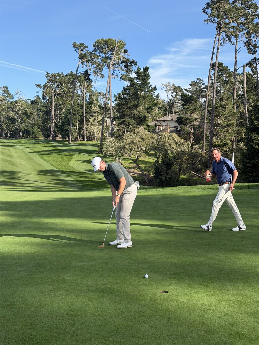 talbottzink's tweet photo. Special few days playing Spyglass, Pebble, and Spanish Bay https://t.co/NCrANNWqVS