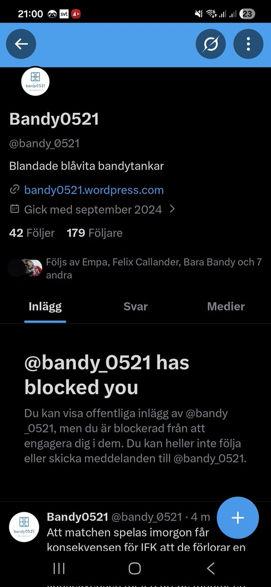 Marcus Johansson tweet media