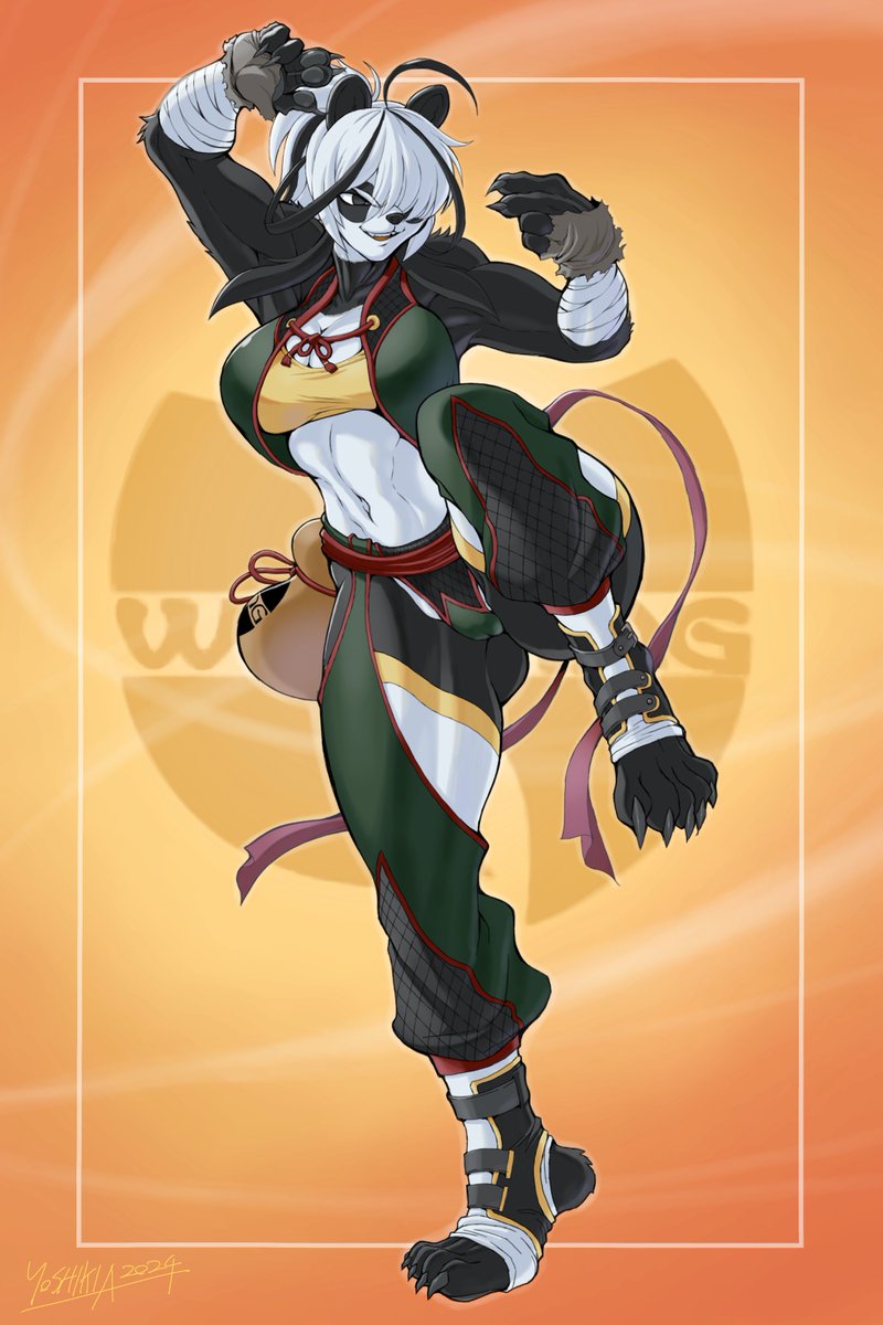 About a couple years back, my good buddy Yoshiki Akasaka-san made this piece of Wu Li-Hua for me! Now's as good a time as any to share it, and I've had it as my phone background all this time 🥰

Go show <a href="/logan0241/">赤坂　嘉紀</a> some love and support!