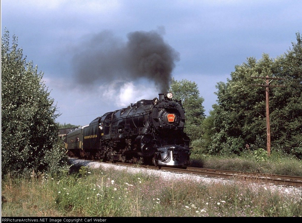 Pennsylvania Railroad K4s #1361 tweet media