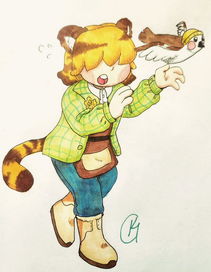 KrissGopher's tweet photo. #heartopia is super cute and i love #blancheartopia #traditionalart https://t.co/JeqrmfocZM