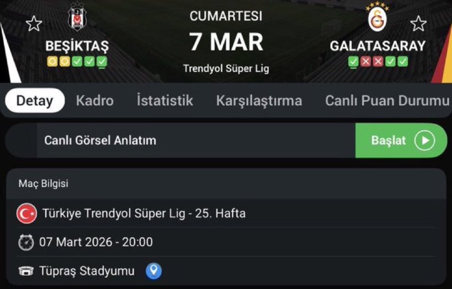 121 yıllık Galatasaray tarihinin en önemli maçı