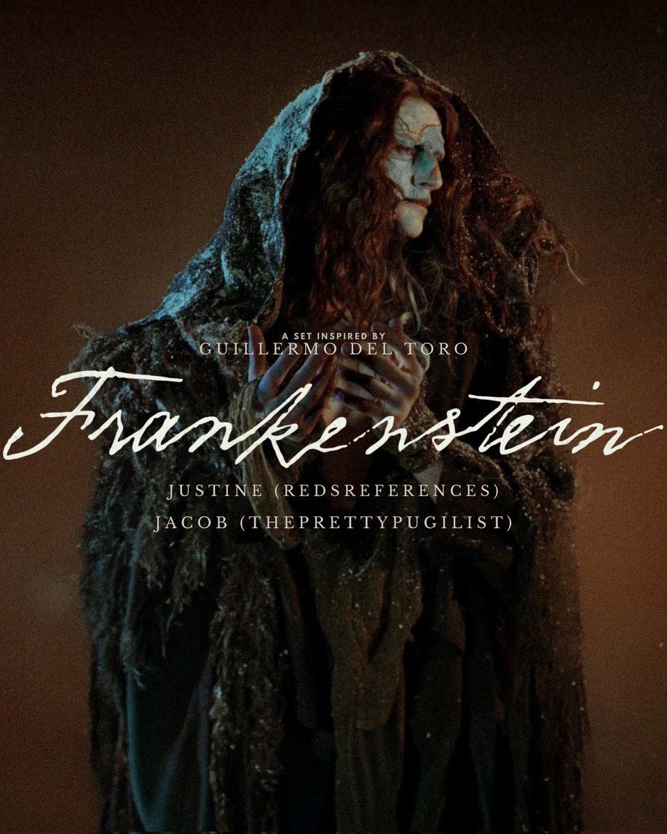 NEW *UNRELEASED*
Guillermo del Toro's
FRANKENSTEIN
posters just LEAKED

#Frankenstein #leaks #TrendingHot