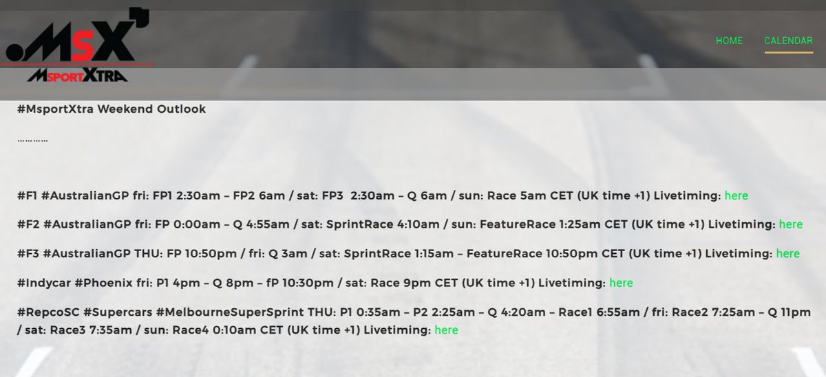 #MsportXtra © tweet media