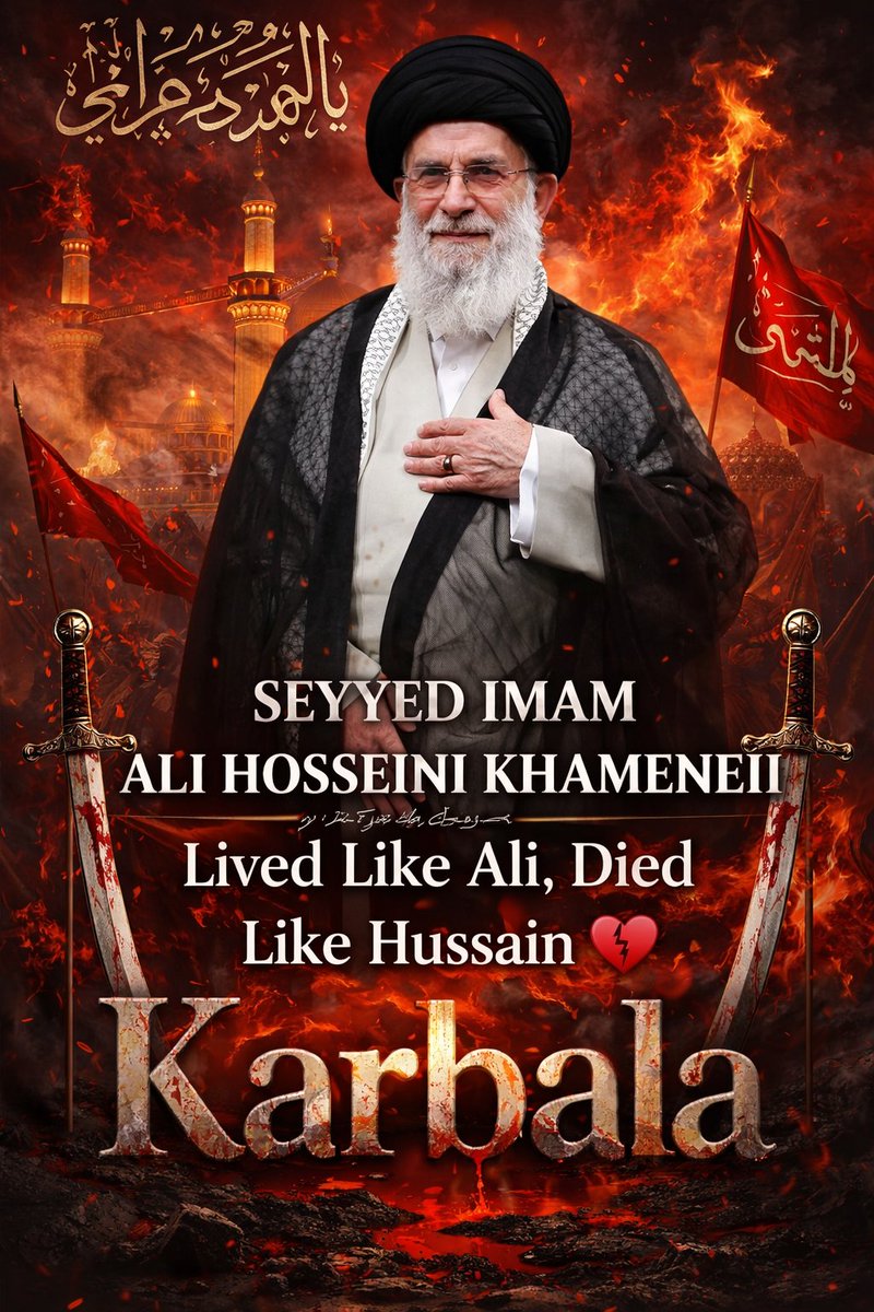 XXX1126338's tweet photo. #Sultanat

Inna lillahi wa inna ilayhi raji'un. May Allah grant peace and mercy to the departed soul and grant her Jannatul Firdaus

Ayatollah Khomeini chose to fight  rather than surrender 

WE WILL NEVER FORGET YOU OH SAYYED 😭 https://t.co/yfNtozr7XL