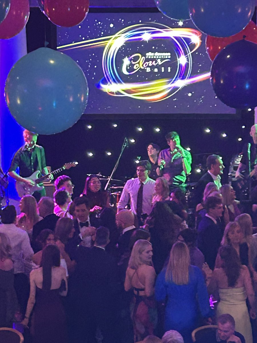AndyAshworthMC's tweet photo. Great atmosphere hosting 4th @EllaDawsonFoun1 #ColourBall @QueensHotelLeeds #fundraising beat last year, just under £25k- 2,500 young people & families affected by cancer now have benefitted from #EllaDawsonFoundation Entertainment; #PaulRoberts #DaveBroe & #DeadbeatsPartyband https://t.co/GFfDlOSFMZ