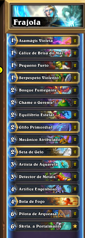 4DMoura's tweet photo. Legend no dia 1 com Arkwing Mage. Fiz 21-7 (75% winrate). Lista:

AAECAc/6AwL9ngT14gYOtqcGgb8G6ckG88kGjNYG0eUG8eUG8uUGheYGhuYG1/MGs4cH9JEHi7EHAAA=

A Meta nesse mês é buscar um top 100, veremos! https://t.co/nIoWPeh4yo