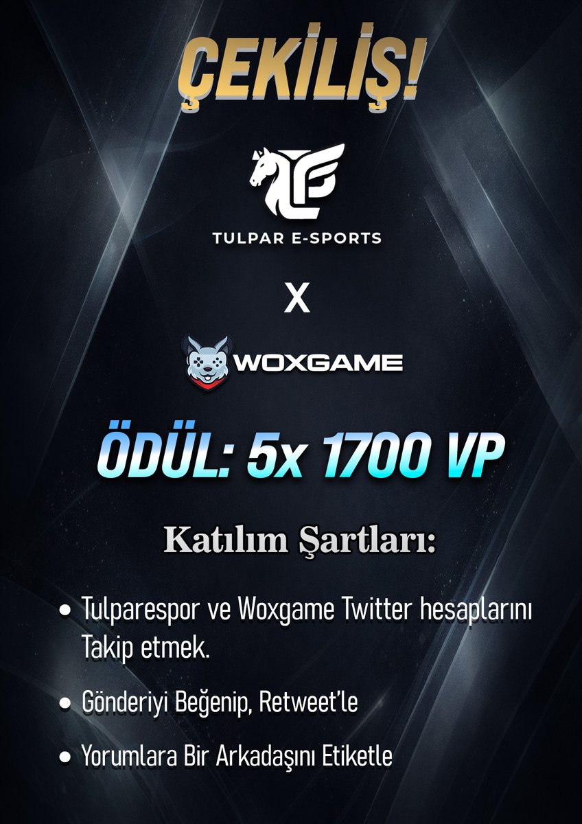 Tulpar Esports tweet media
