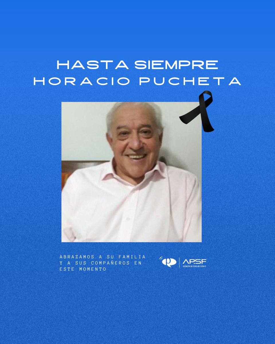 🖤Saludamos a familiares y amigos de nuestro afiliado Horacio Pucheta en este doloroso momento.