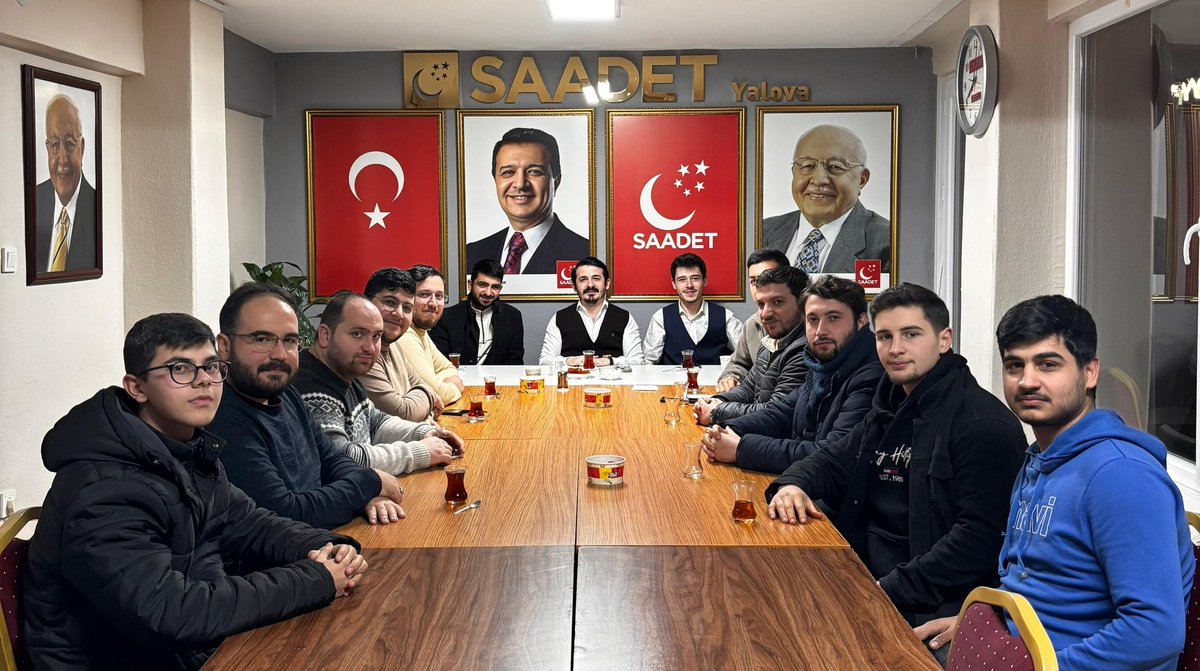 gencsaadet's tweet photo. Genel Merkez Gençlik Kolları Başkan Yardımcılarımız Yalova, Çorum ve Ordu İl Yönetimlerimiz ile bir araya geldiler.

#Ramazan2026 https://t.co/OKyzsT5VOT