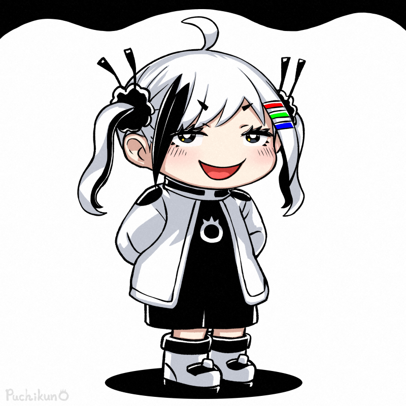 「おはモノチ 「ヌフフ、おぬしも悪よのう～」 #MonochiProject」|ぷちくん/puchikun（絵師）のイラスト