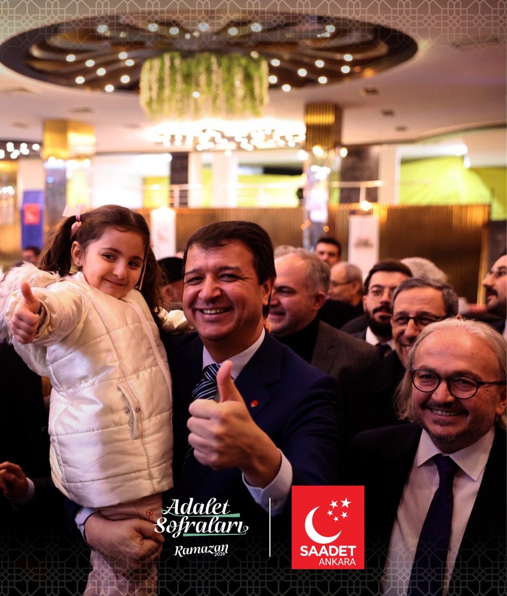 📌Geleneksel Ankara İftarı

Genel Başkanımız Mahmut Arıkan Adalet Sofrası İftar Programımızda konuşmalarını gerçekleştirdi. 

📍Altındağ | Ramazan 2026

#adaletsofraları
#GelenekselAnkaraİftarı