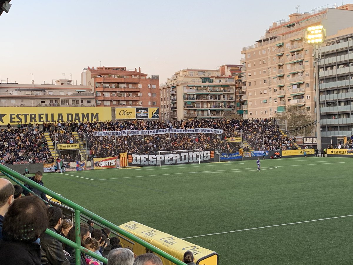 Camp Municipal Narcís Sala
Segunda Division RFEF Grupo 3
UE Sant Andreu - CE Atletic Lleida 1-0
#Groundhopping