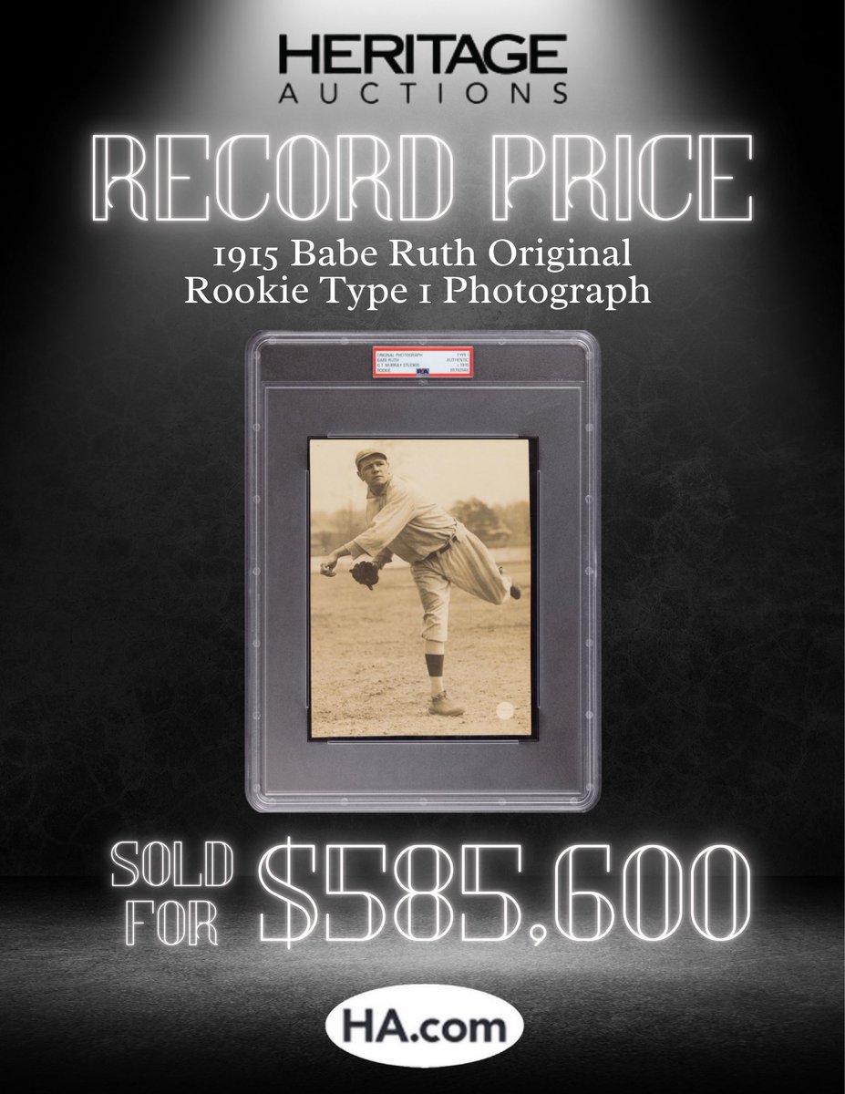 Heritage Auctions Sports tweet media