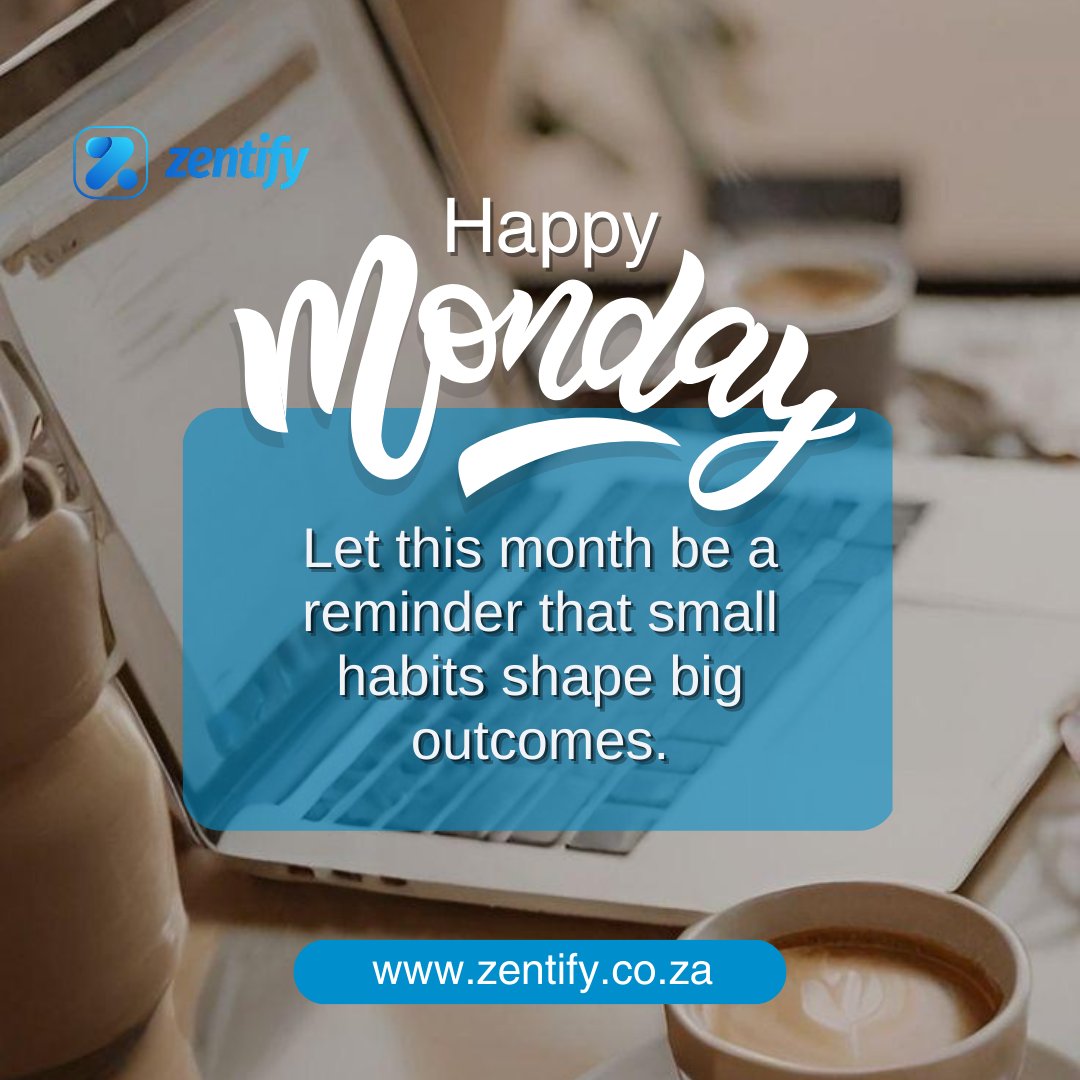 Zentify2520's tweet photo. Strong habits. Strong month.
It all begins today.

#Zentify #NewMonthStart #HabitBuilding #SuccessRoutine #MindsetMatters #KeepGrowing https://t.co/CBResyWhcA