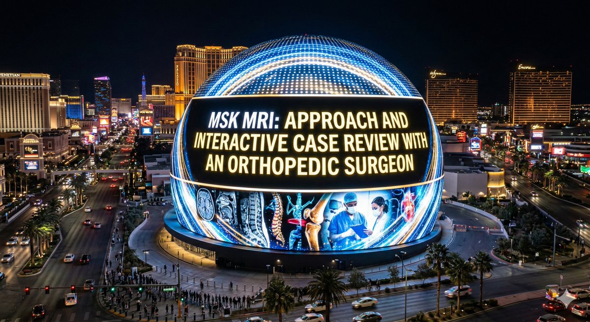 cmescience's tweet image. Join us for an interactive MSK MRI course at Wynn Las Vegas!  April and October 2026, in-person, live webinar and On-Demand 
cmescience.com #MSKImaging #Radiology #radiologist #CME conta.cc/4r3bEcO