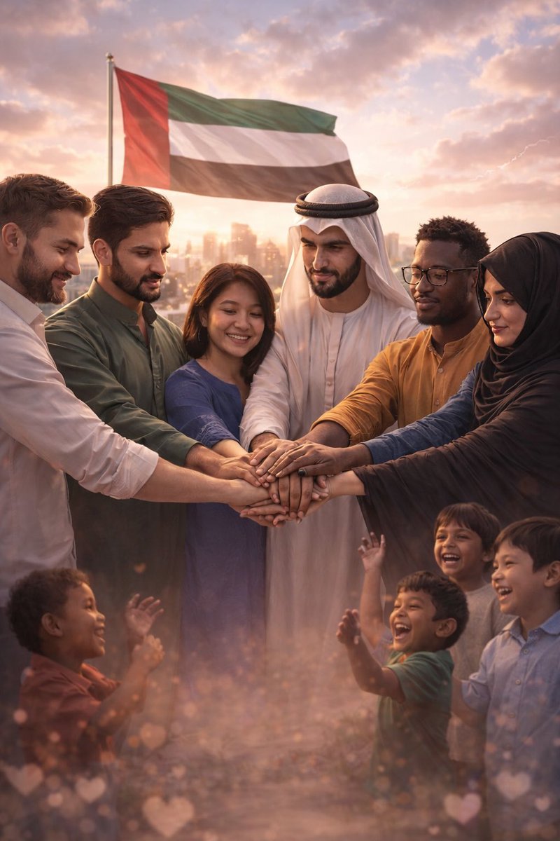 Many nationalities. One heart. 🇦🇪
In the UAE, unity isn’t just words it’s how we live.