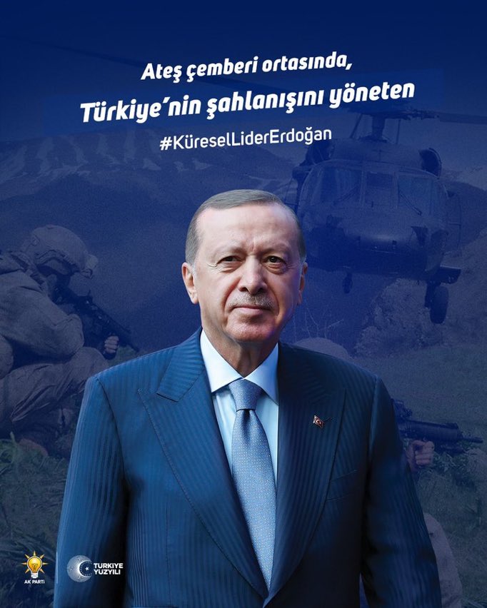 #KuereselLiderErdoğan