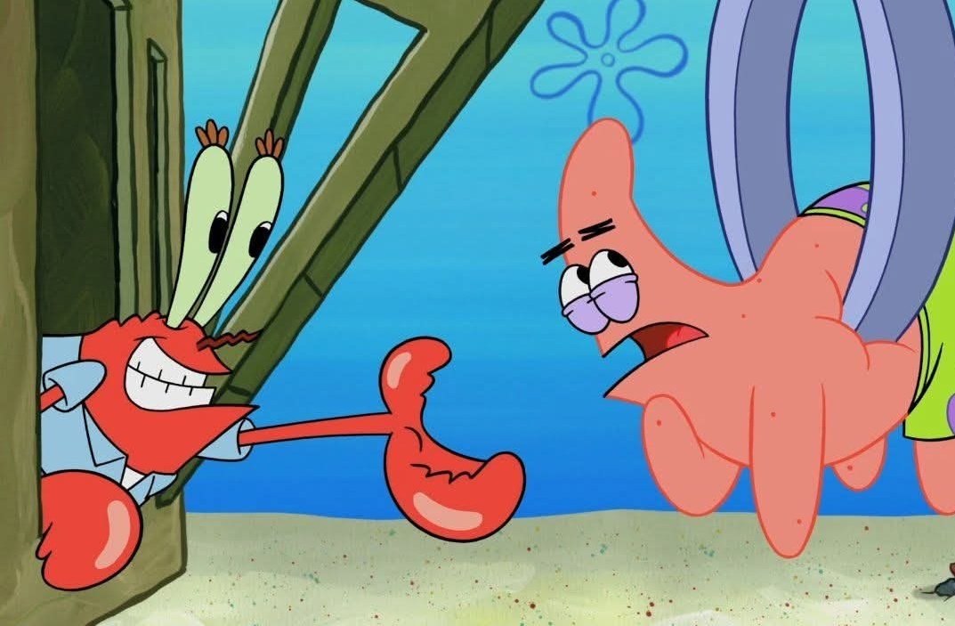 Mr. Krabs tweet media